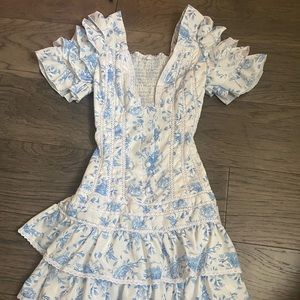 The Abby Dress Blue from Brunch Club!